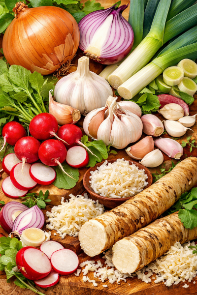 Collage-Gemüsesorten-KI